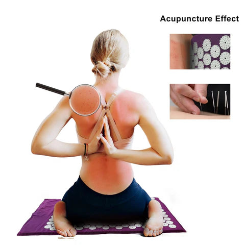 Acupressure Mat and Pillow Set